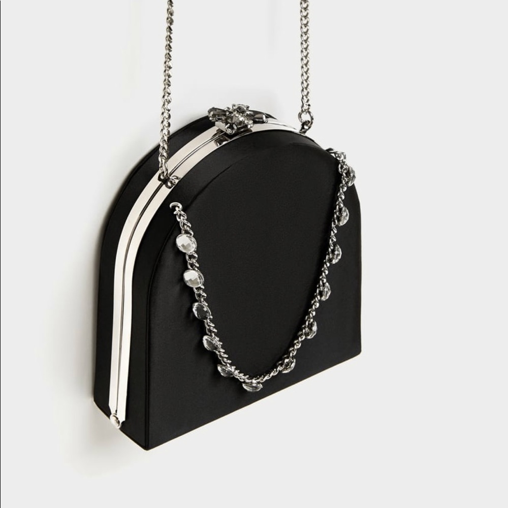 Zara NWT Minaudiere Bag